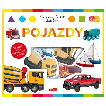 První čtění Pojazdy. Akademia mądrego dziecka. Kolorowy świat malucha