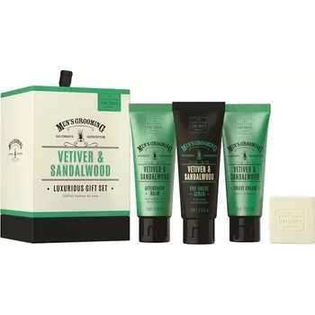 Kosmetická sada Sablio Scottish Fine Soaps - Pánská Dárková sada 4ks