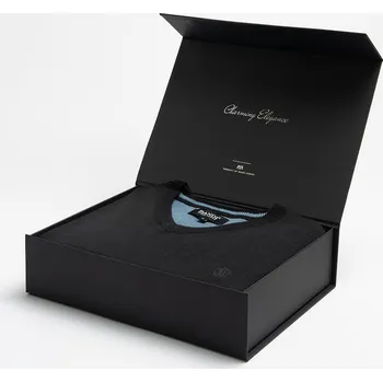 Pánský svetr Pánský svetr MARCELIO Nero v dárkovém boxu