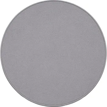 Koberec Kusový koberec Royal Lux 90 šedý kruh, 200x200 (průměr) kruh, hnědá, ložnice, AladinWorld Expres - 1 rok na vrácení + DOPRAVA ZDARMA k Vám i zpět