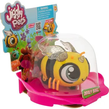 plyšák JIGGLY BUGS Včelka žlutá