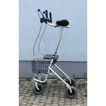 Chodítko pro seniory Předloketní čtyřkolové chodítko 1