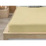 Prostěradlo mikroplyš SOFT 180x200 cm žluté