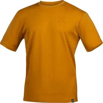 Pánské tričko iXS Tričko iXS BRAND 1.0 473-510-6050 okrově hnědá S