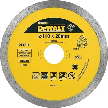 Brusný kotouč DeWALT Diamantový rezný kotouc EXTREME® ø 110 mm - DT3715