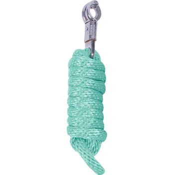 Vybavení pro koně Vodítko QHP - s panik karabinou, světle zelená, 2 m