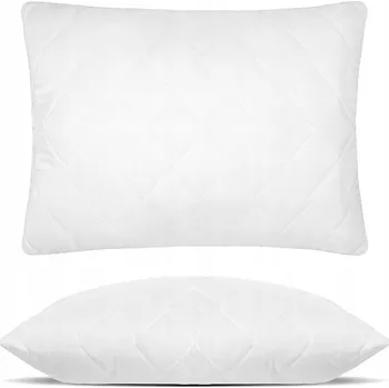 Polštář Polštář 50x70 ANTYALERGICZNA prošívaná bílý POHODLNÝ zip VYSOKÁ