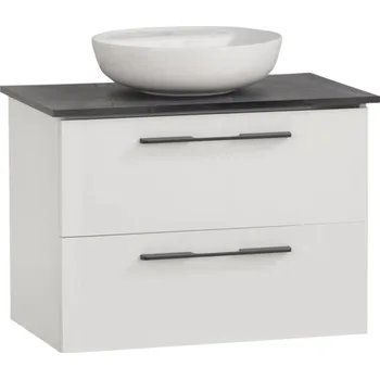 Koupelnový nábytek Koupelnová sestava Möbelpartner Maxim 66 cm bílá 701862