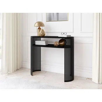 Nábytek Toaletní stolek Zinzit, Barva: černá / černá MIRJAN 5903211454141