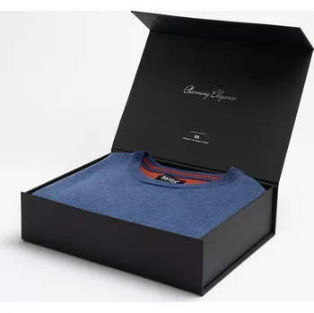 Pánská móda Pánský svetr AUGUSTIO Indaco v dárkovém boxu