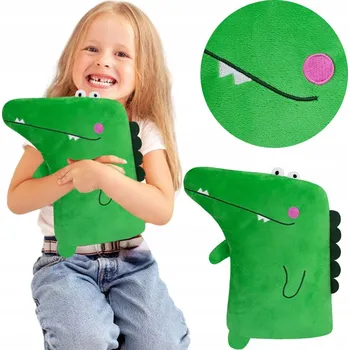 Polštář POLŠTÁŘ PRO DĚTI KROKODÝL ZELENÝ MAZLÍČEK NA SPANÍ CROCO