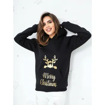 Dámská mikina Dámská vánoční mikina MERRY CHRISTMAS, VELIKOST UNI ( S, M , L )