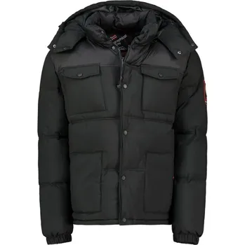 Pánské oblečení Geografické Norsko pánská bunda BAREDA DB BLACK MEN 096 BLACK (WY3882H/GN-NOIR) S