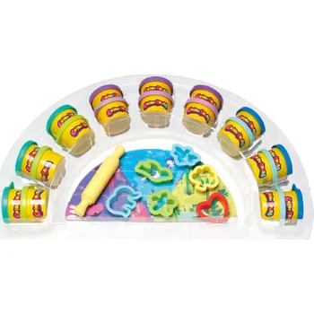 Modelovací hmota Velká sada MODELÍN 18ks studené barvy