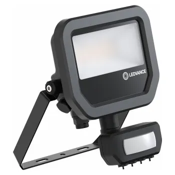 LED reflektor s pohybovým čidlem LEDVANCE FLOODLIGHT černý SENSOR 8W/6W 1200/850lm 4000K neutrální bílá IP65