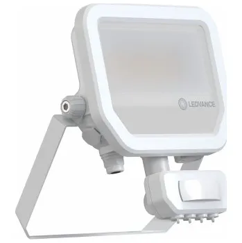 Osvětlení LED reflektor s pohybovým čidlem LEDVANCE FLOODLIGHT bílý SENSOR 17W/11W 2200/1465lm 3000K teplá bílá IP65