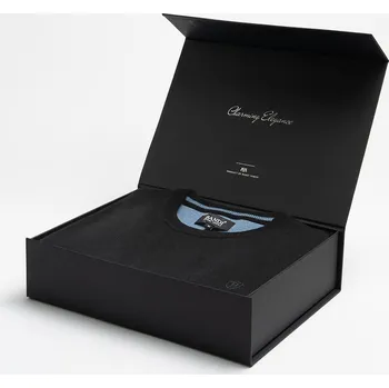 Pánský svetr Pánský svetr AUGUSTIO Nero v dárkovém boxu