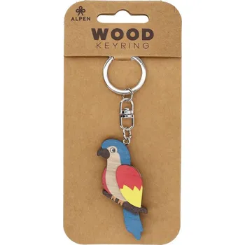 Přívěsek Dřevěný přívěsek Papoušek