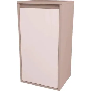 Koupelnový nábytek Midi skříňka Devo Cristal 2.0 růže 40 x 76 x 35 mm PO2-PS1DLE40x76-P45