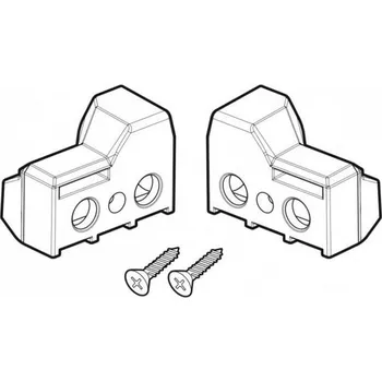 Auto-moto SHAD Replacement fitting kit caps SHAD D1B23FIR for SH23