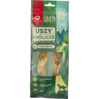 Pamlsek pro psa Pamlsky pro psy Maced králičí uši 2 kusy
