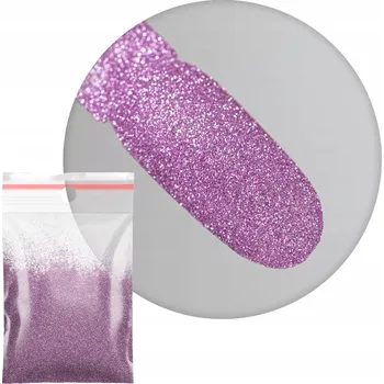 Prach Ozdoby Na Nechty Shimmer Effect Fialový Purple Třpytky Drobné částečky Č.11