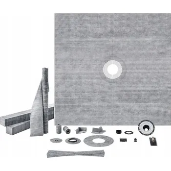 Sprchová vanička Čtvercová sprchová vanička 1828x1828mm, nerezová, vodotěsná sada