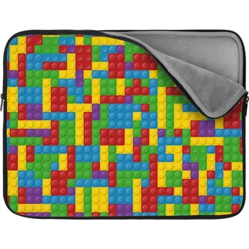 pouzdro na notebook Sablio Obal na notebook Barevná stavebnice - 17"