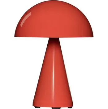 Venkovní osvětlení HÜBSCH LED stolní lampa Mush, světle červená, výška 20 cm - Délka USB kabelu 100 cm 1 x 1 W LED - Doprava zdarma