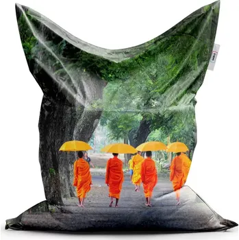 Sedací pytel Sablio Sedací vak Classic Mniši - 150x100 cm