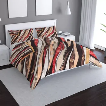 Povlečení Sablio Povlečení Pruhovaný motiv - 140x220 / 90x70