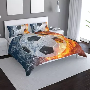 Povlečení Sablio Povlečení Fotbalový míč - 140x220 / 90x70