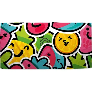 Ručník Sablio Ručník Veselé ovoce - 70x140 cm