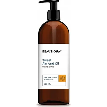 Pleťový olej MANDLOVÝ OLEJ Z LÍSKOVÝCH OŘECHŮ 500 ML NA TĚLO OBLIČEJ A VLASY