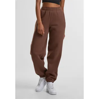 Ladies Fluffy Sweatpants - chocolatebrown S