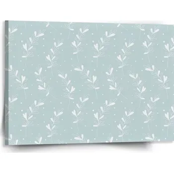 Obraz Sablio Obraz Bílé lístky - 150x110 cm