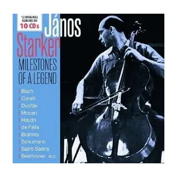 Zahraniční hudba 10CD/Box Set Janos Starker: Milestones Of A Legend 2017