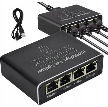 Switch Přepínač/rozdělovač Gigabit Ethernet, 1000 Mb/s, pro internet