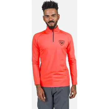 Pánská mikina Mikina ROSSIGNOL NEW HERO CLASSIQUE HZ-NEON RED, 3XL