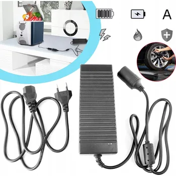 Měnič napětí SÍŤOVÝ ADAPTÉR DO AUTA, 240V NA 12V 10A, MĚNIČ NAPĚTÍ NAPĚTÍ, 120W