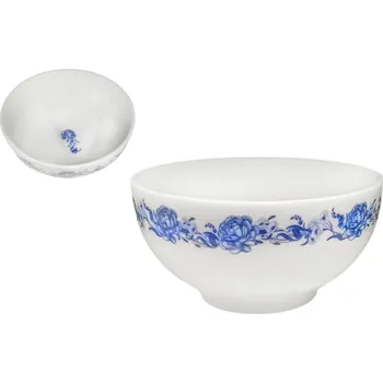 Miska kompotová Vital MODRÁ KANTA 14,5cm, porcelán