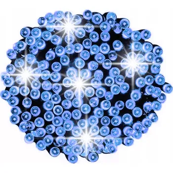 Vánoční dekorace Vánoční osvětlení na stromeček 300 LED 25m modré