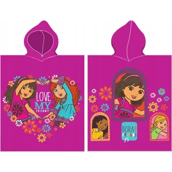 Kryt s kapucí Carbotex 115 x 50 cm růžový