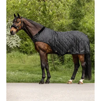 Deka pro koně Pracovní deka Waldhausen Exclusive - 50 g, černá, 155 cm