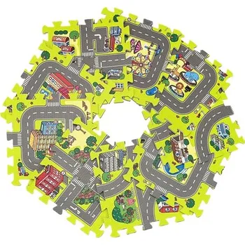 PROHOME - Koberec puzzle pěna EVA 30x30cm 9ks