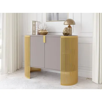 Komoda Komoda Zinzit Gold, Barva: zlatá / kašmír MIRJAN 5903211453922