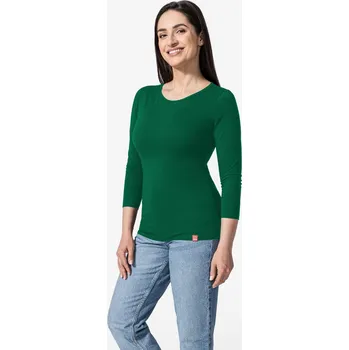 Dámské tričko CityZen - DIEZ Dámské tričko lahvově zelené 38