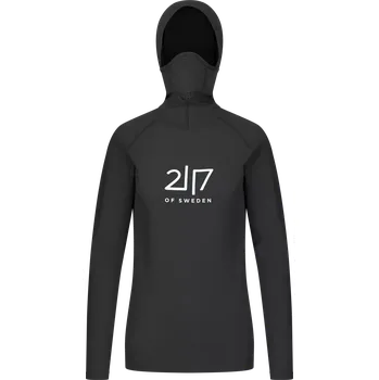 Dámská móda 2117 of Sweden Undal dámská funkční mikina s kapucí, Black XXL