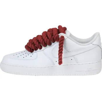Pánské tenisky Nike Air Force 1 Low Rope Laces Burgundy Velikost: 45.5