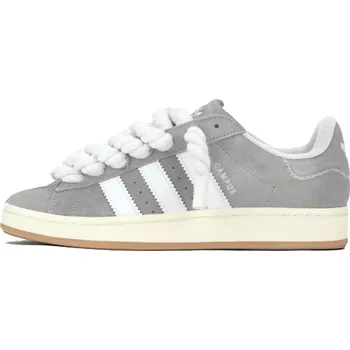 Dámské tenisky Adidas Campus 00s Gray Rope Laces White Velikost: 37 1/3